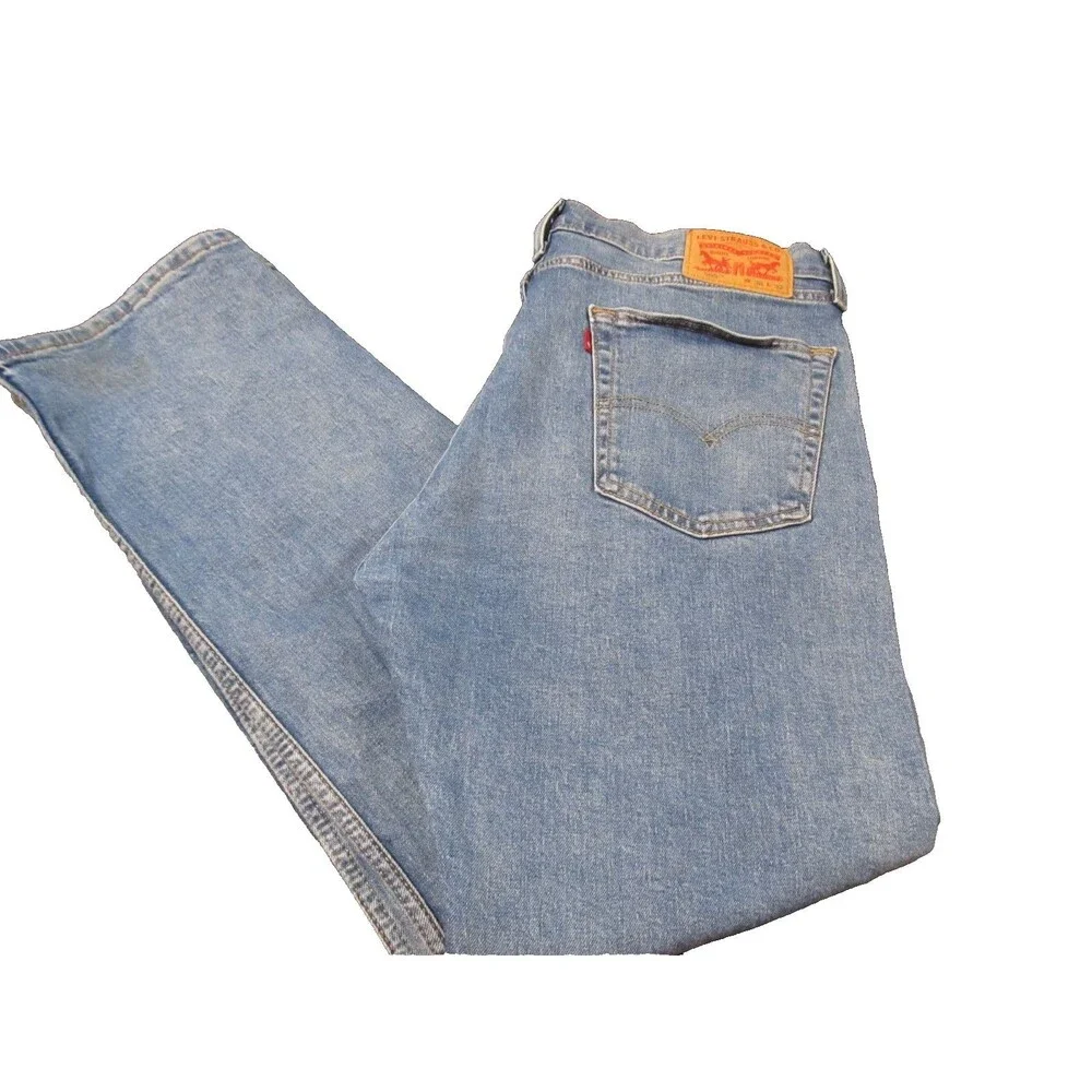 Levi’s 505 Regular Fit Jeans Men’s 36x29 Blue Denim Classic Straight Leg